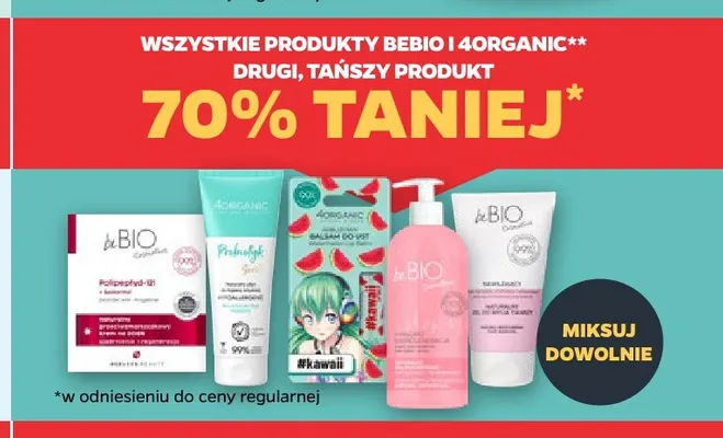 Krem do twarzy beBIO promocja w Netto