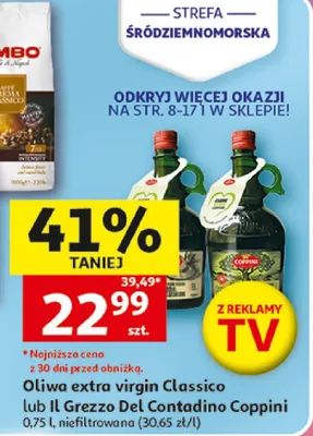 Oliwa Il Grezzo Del Contadino Coppini promocja w Auchan