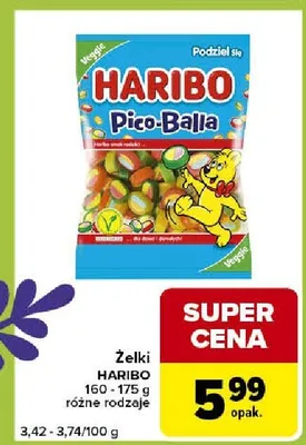 Żelki różne rodzaje promocja w Carrefour Express