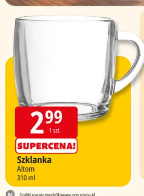 Szklanka Altom 310 ml promocja w Leclerc