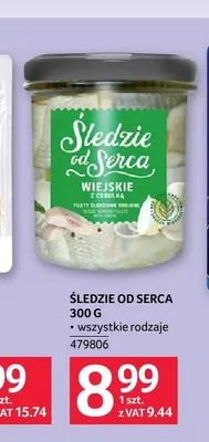 Śledzie od Serca Wiejskie z cebulką Lisner promocja w Selgros