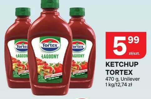 Ketchup Tortex promocja w Chorten