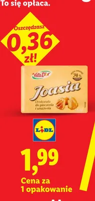 Margaryna Vita D'or Joasia promocja w Lidl