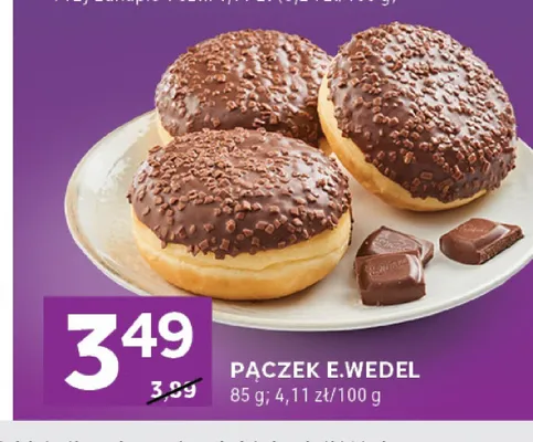 Pączek E.Wedel promocja w Stokrotka