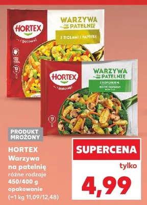 Warzywa na patelnię różne rodzaje promocja w Kaufland