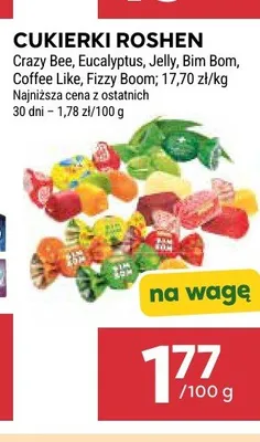 Cukierki Roshen Crazy Bee promocja w Stokrotka
