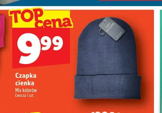 Czapka cienka promocja w TOPAZ