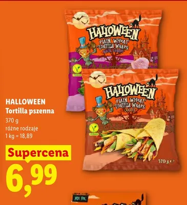 Tortilla pszenna Halloween promocja w Lidl