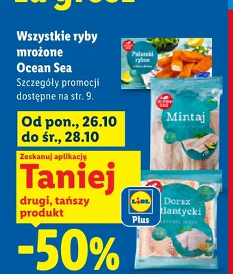Dorsz atlantycki Ocean Sea promocja w Lidl