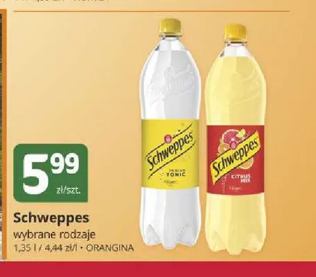 Napój gazowany Schweppes Citrus Mix promocja w Marketvita