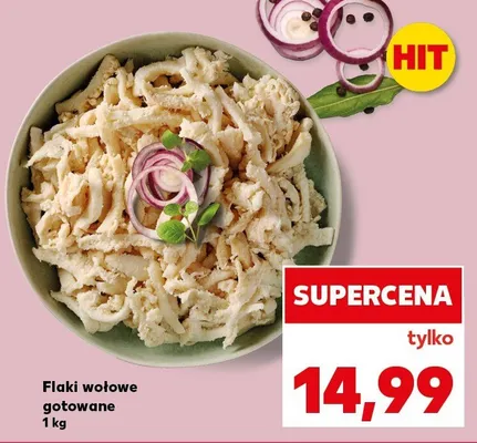 Flaki wołowe gotowane promocja w Kaufland