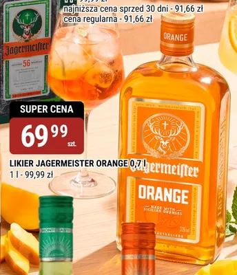 Likier Jägermeister Orange promocja w bi1