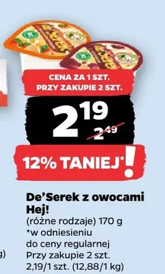 De'Serek z owocami promocja w Netto