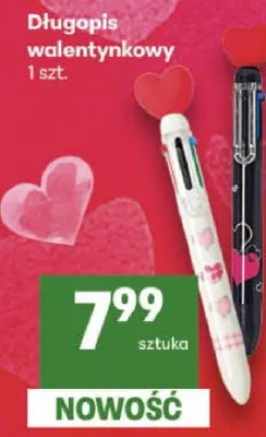 Długopis walentynkowy promocja w Delikatesy Centrum