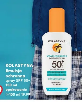 Emulsja ochronna spray SPF 50+ promocja w Kaufland