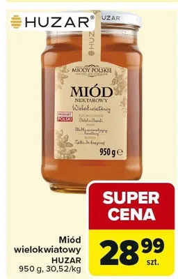 Miód wielokwiatowy promocja w Carrefour