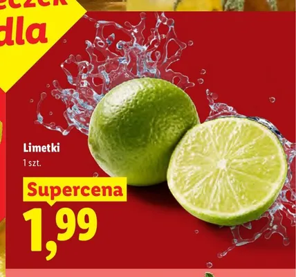 Limetki Ryneczek Lidla promocja w Lidl