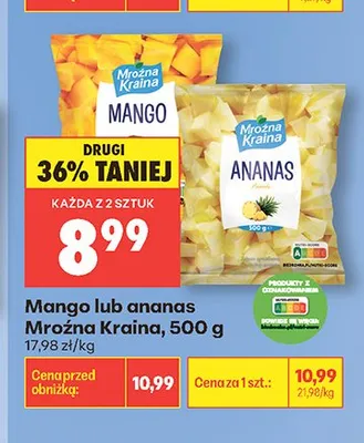Ananas Mroźna Kraina promocja w Biedronka