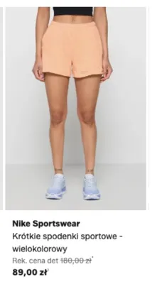 Krótkie spodenki sportowe Nike Sportswear wielokolorowe promocja w Lounge by Zalando
