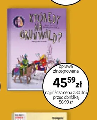 Książka Którędy na Grunwald? promocja w Empik