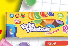 Farby plakatowe Astra promocja w Biedronka