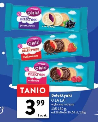 Delektynki wybrane rodzaje promocja w Intermarche