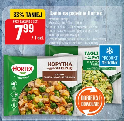 Danie na patelnię promocja w POLOmarket