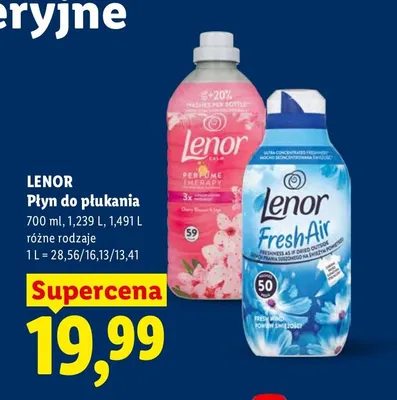 Płyn do płukania promocja w Lidl