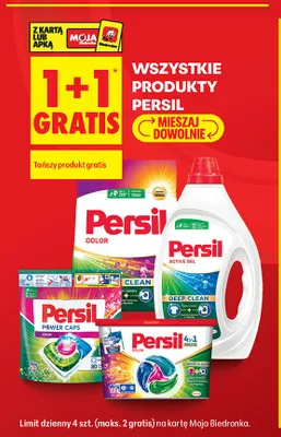 Kapsułki do prania Persil 4in1 Discs Color promocja w Biedronka