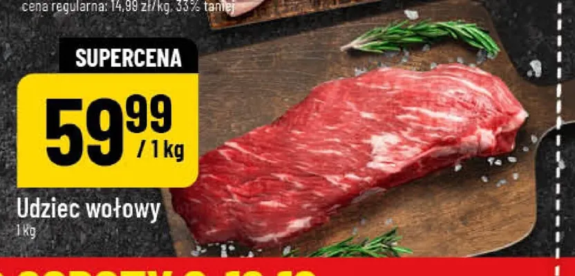 Udziec wołowy promocja w POLOmarket