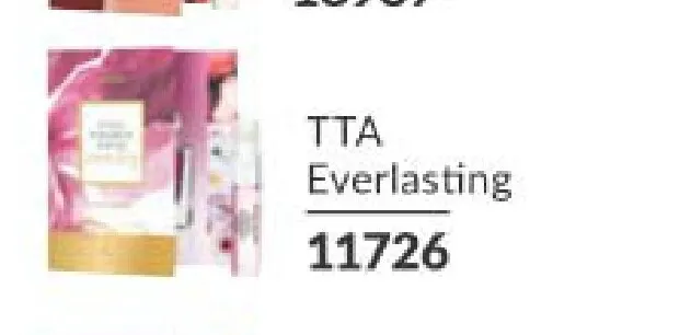 Próbka wody perfumowanej TTA Everlasting promocja w AVON