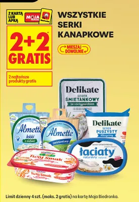 Serki kanapkowe promocja w Biedronka