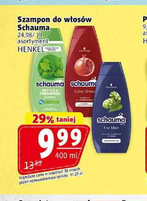Szampon do włosów Schauma Color Shine promocja w Prim Market