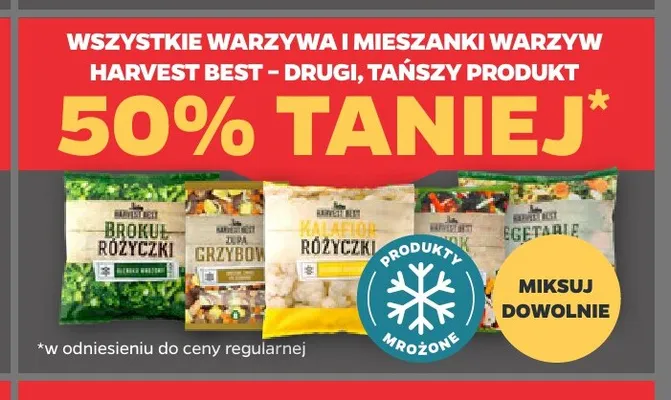 Brokuły różyczki Harvest Best promocja w Netto