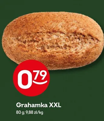 Bułka grahamka XXL promocja w Żabka