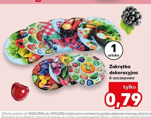 Zakrętka dekoracyjna 6-zaczepowa promocja w Kaufland