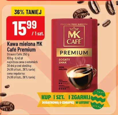 Kawa mielona MK Café Premium promocja w POLOmarket