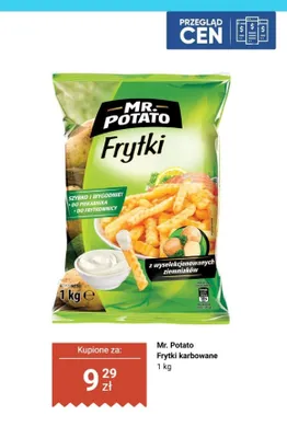 Frytki karbowane promocja w Biedronka