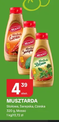 Musztarda czeska Mosso promocja w Chorten
