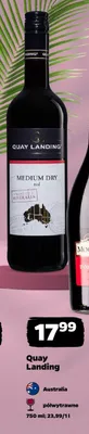 Wino czerwone Quay Landing promocja w Netto