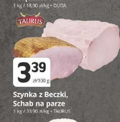 Szynka z Beczki Taurus promocja w Marketvita