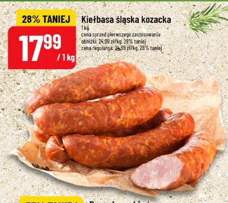 Kiełbasa śląska promocja w POLOmarket