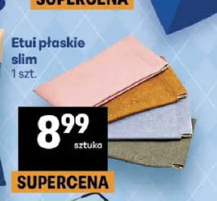 Etui płaskie slim promocja w Delikatesy Centrum