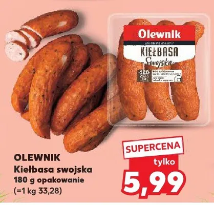 Kiełbasa swojska promocja w Kaufland