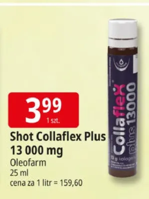Shot Collaflex Plus 13000mg Oleofarm promocja w Leclerc