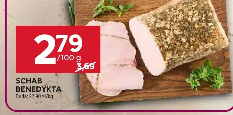 Schab Benedykta Duda promocja w Stokrotka
