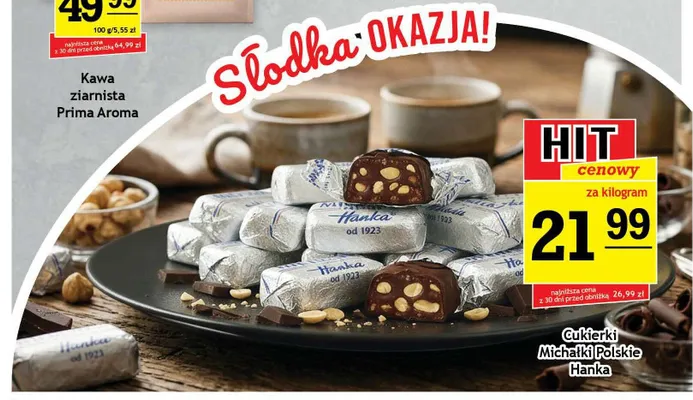 Cukierki Michałki Polskie Hanka promocja w Gram Market