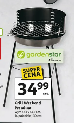 Grill Weekend Premium Gardenstar promocja w Auchan