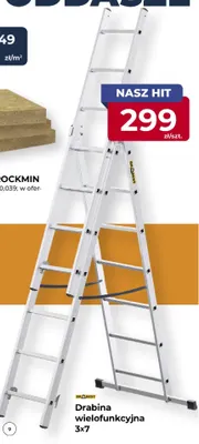 Drabina wielofunkcyjna 3x7 Drabest promocja w PSB Mrówka