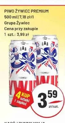Piwo Żywiec Premium promocja w Sedal